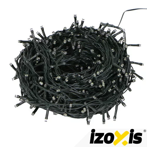 Izoxis kültéri karácsonyi 500 LED-es fényfüzér, 35m - hideg fehér
