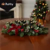 Ruhhy LED gyertya készlet 12db, 3x3,6cm - fekete