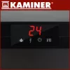 Elektromos kompakt fűtőtest tűz hatással és távirányítóval - 2000W