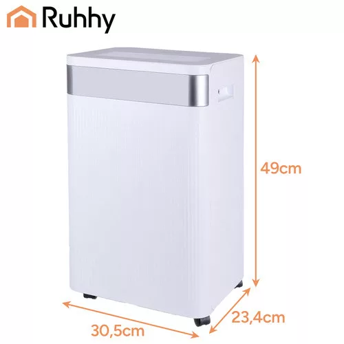 Páramentesítő távirányítóval és Wi-Fi alkalmazással 4,3 literes tartállyal, fehér - 49x30,5x23,4cm