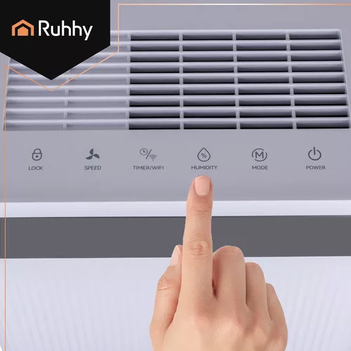 Páramentesítő távirányítóval és Wi-Fi alkalmazással 4,3 literes tartállyal, fehér - 49x30,5x23,4cm