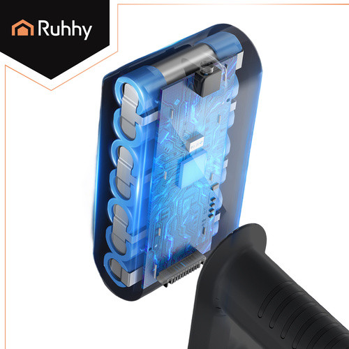 Akkumulátoros kézi porszívó szénkefe nélküli motorral