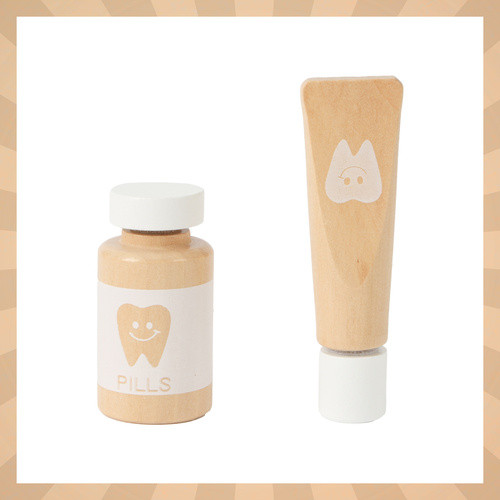 Játék fogorvos készlet táskában - 24db