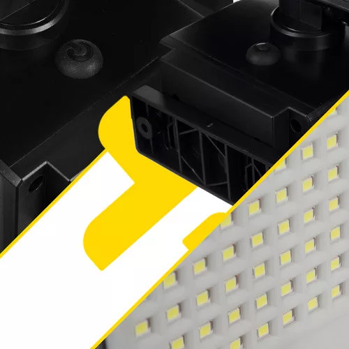 Napelemes három szegmenses lámpa 167 LED-el