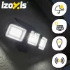 Napelemes három szegmenses lámpa 180 LED-el