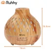 Aroma diffúzor LED világítással - 400ml