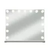 LED-es kozmetikai tükör érintőpanellel - 58x46cm