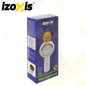   Bluetooth karaoke mikrofon gyerekeknek beépített hangszóróval, RGB effektekkel és Magic Voice funkci