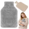 Melegvizes palack puha plüss huzattal - 1,8l