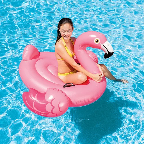 INTEX 57558 felfújható flamingó matrac gyerekeknek - rózsaszín