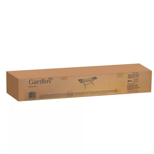 Dupla függőágy kerettel és 250kg-os teherbírással - 245x100x103,5cm