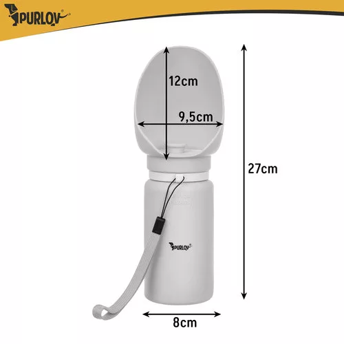 2 az 1-ben kutyakulacs és itatótál - 550ml