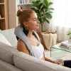 Akkumulátoros shiatsu nyakmasszírozó - fehér