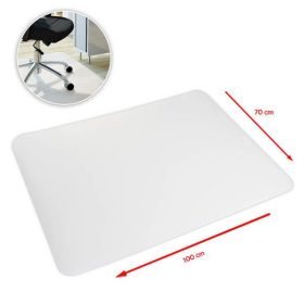 Padlóvédő székalátét, 100x70cm - átlátszó