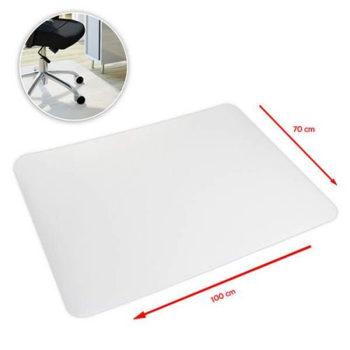 Padlóvédő székalátét, 100x70cm - átlátszó