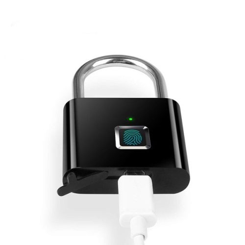 Ujjlenyomat olvasós lakat - fekete