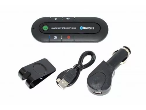 AlphaOne Bluetooth autós univerzális telefon kihangosító - A biztonságos vezetésért.