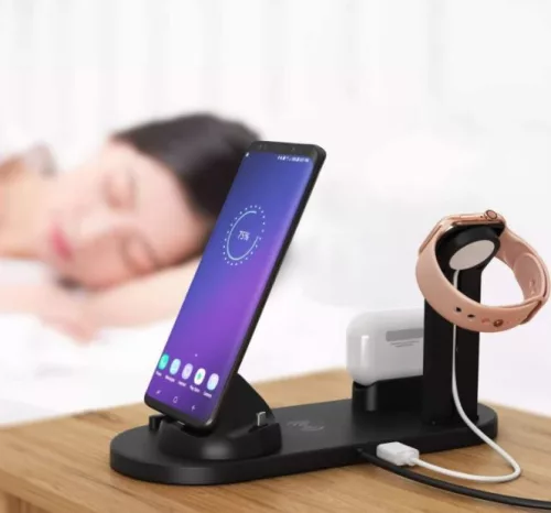 Multifunkciós töltő állomás iphone , Iwatch, airpods