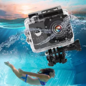   1080P Vízálló sport kamera - de nem csak sportokhoz, akár fedélzeti-, vagy biztonsági kameraként is