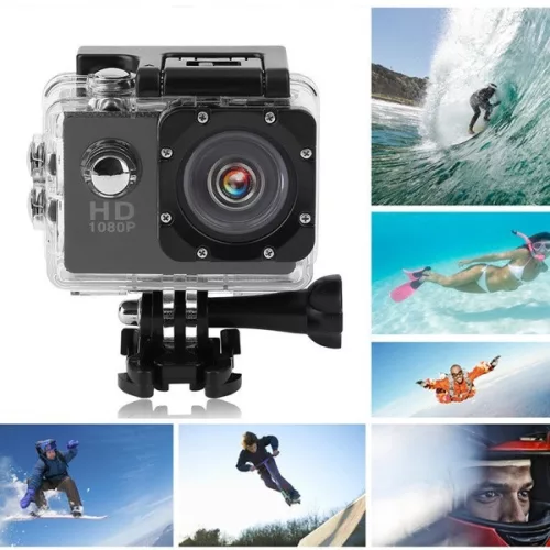 1080P Vízálló sport kamera - de nem csak sportokhoz, akár fedélzeti-, vagy biztonsági kameraként is