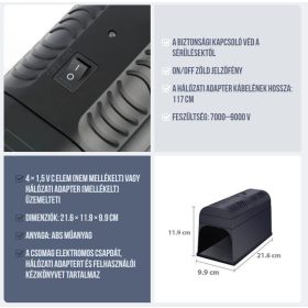 Ratstop egér és patkánycsapda