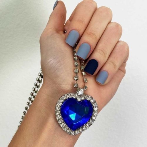 Titanic óceán szíve nyaklánc - 45cm