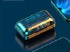 F9-10 TWS Bluetooth Headset - fekete