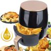 Digitális kijelzős olaj nélküli prémium sütő, fritőz, 6L, 2400W fekete