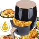 Digitális kijelzős olaj nélküli prémium sütő, fritőz, 6L, 2400W fekete