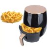 Digitális kijelzős olaj nélküli prémium sütő, fritőz, 6L, 2400W fekete