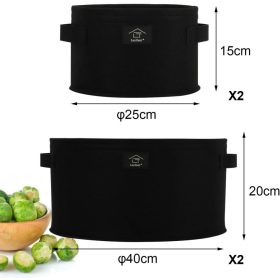 Laxllent növénytáska piros 2 nagy 2 kicsi lila szín