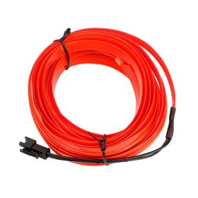   4,5 méteres piros ledszalag autóba vagy motorra szivargyújtó