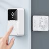 SmartCom Okos vezetéknélküli kapucsengő beltéri vevővel,fehér szín