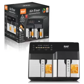   RAF 12 literes okos digitális air fryer - 2 kosárral + ajándék receptkönyv