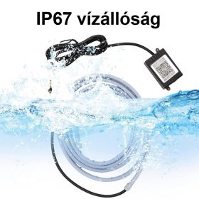   Bluetoothos 180 cm- es autós LED szalag - applikáció+távirányító