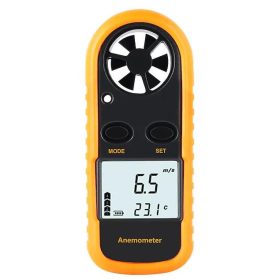 Anemométer szél erősség mérő hőmérővel