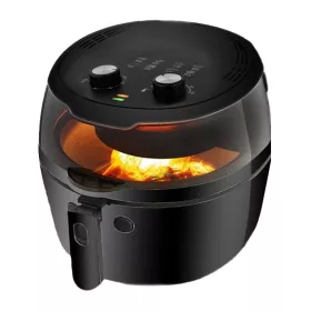   Nineshield légkeveréses sütő forgó lapáttal airfryer, 8L 1500W - recept könyvvel