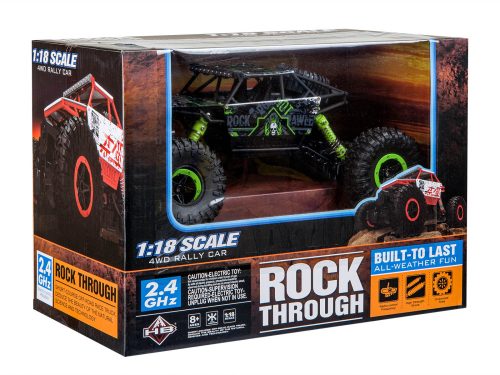 RC távirányítós autó Rock Crawler HB 2.4GHz 1:18 zöld