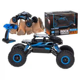 RC távirányítós autó Rock Crawler HB 2.4GHz 1:18 kék