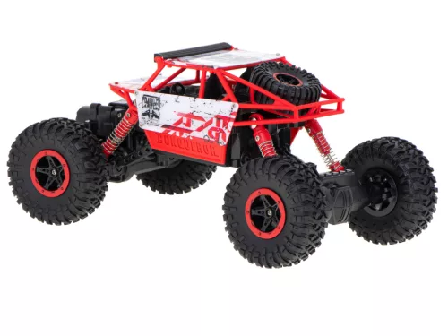 RC távirányítós autó Rock Crawler HB 2.4GHz 1:18 piros