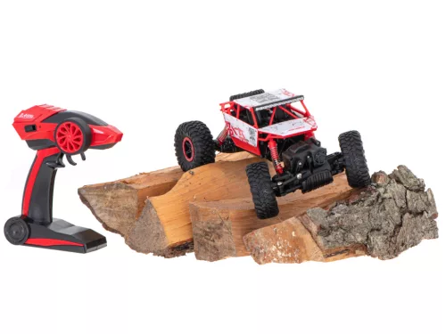 RC távirányítós autó Rock Crawler HB 2.4GHz 1:18 piros