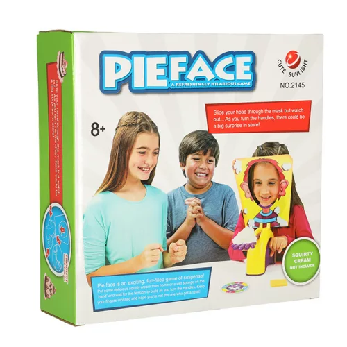 PIE FACE torta az arcba társasjáték - 28x27x9cm