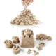 Kinetikus homok 1kg zsákban bézs