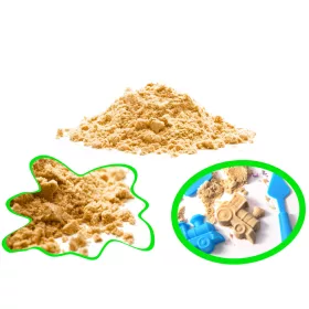 Kinetikus homok 1kg zsákban bézs