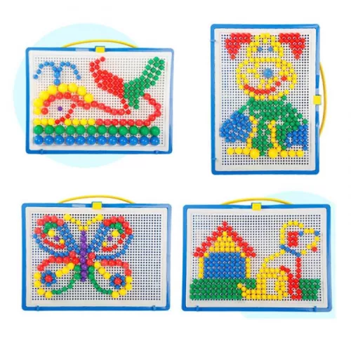 Creative Mosaic gombás képkirakós játék készlet - 296db