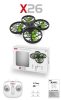 Syma X26 RC Drone 2.4Ghz fejnélküli RC drone