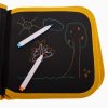 Hordozható krétatábla puha notebook vázlatfüzet mackó mackó