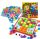 Oktatási gomb mozaik puzzle 57 részes