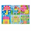 Oktatási gomb mozaik puzzle 57 részes