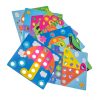 Oktatási gomb mozaik puzzle 57 részes